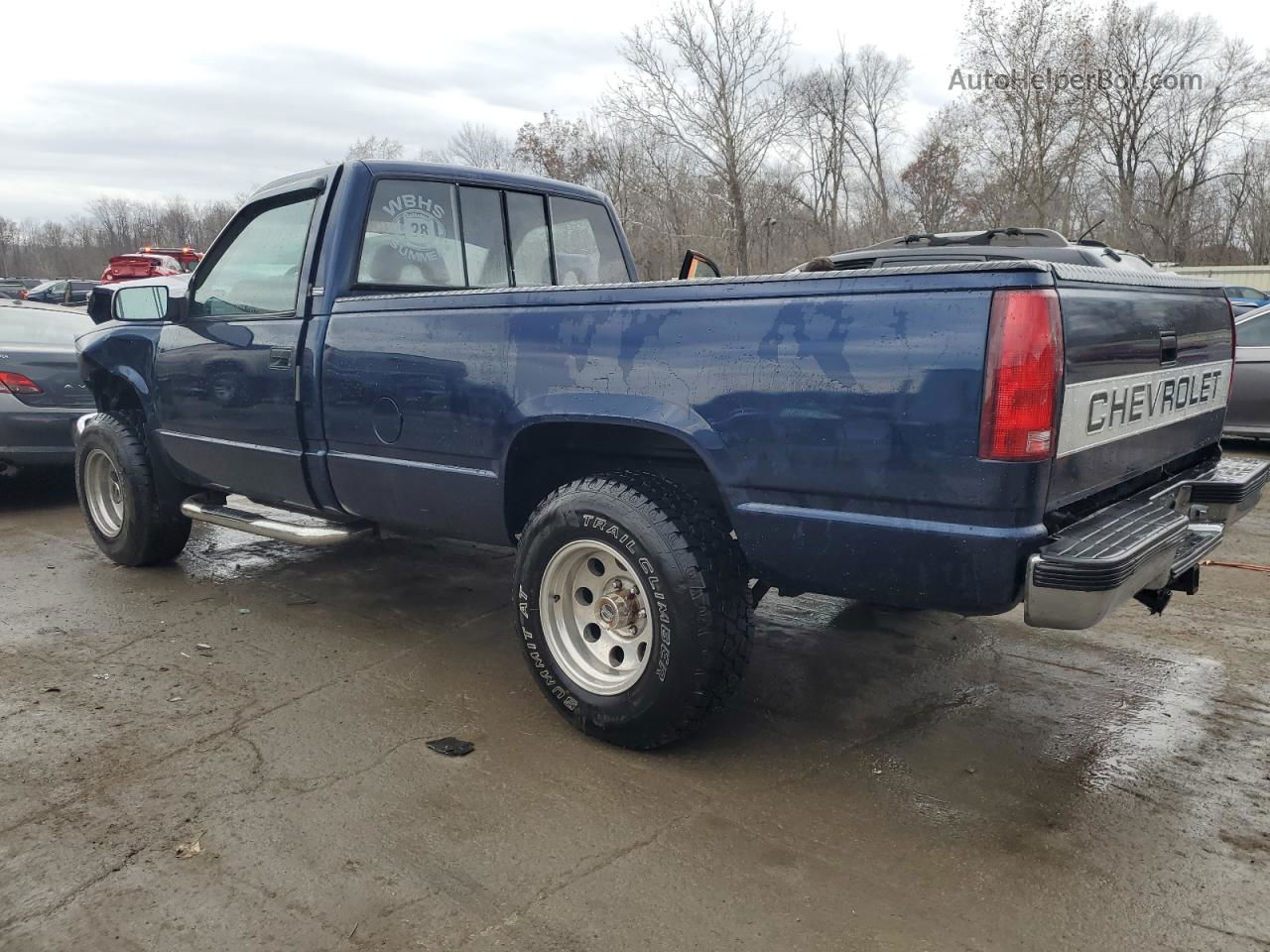 1993 Chevrolet Gmt-400 K1500 Blue vin: 1GCEK14K0PZ139570