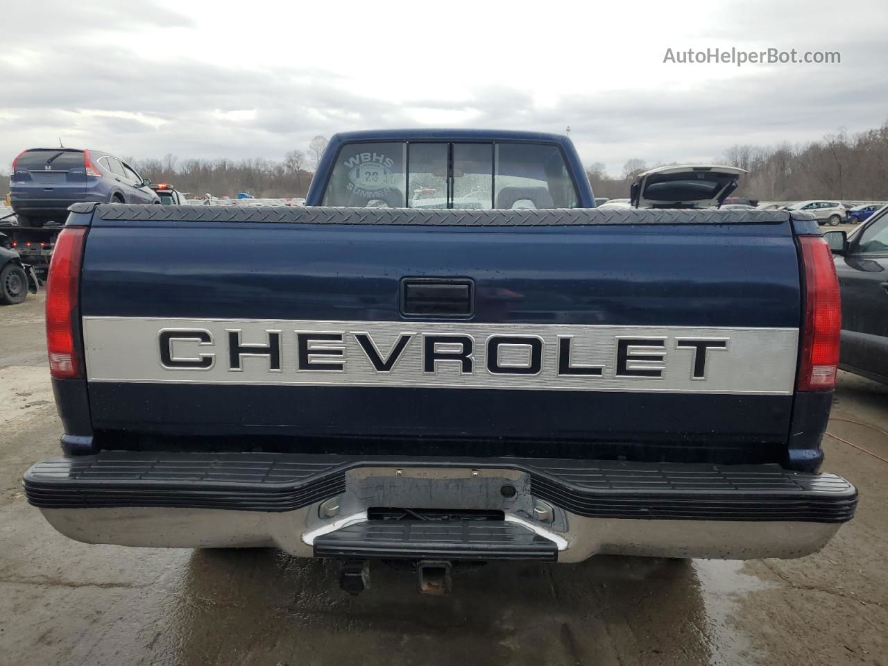 1993 Chevrolet Gmt-400 K1500 Blue vin: 1GCEK14K0PZ139570