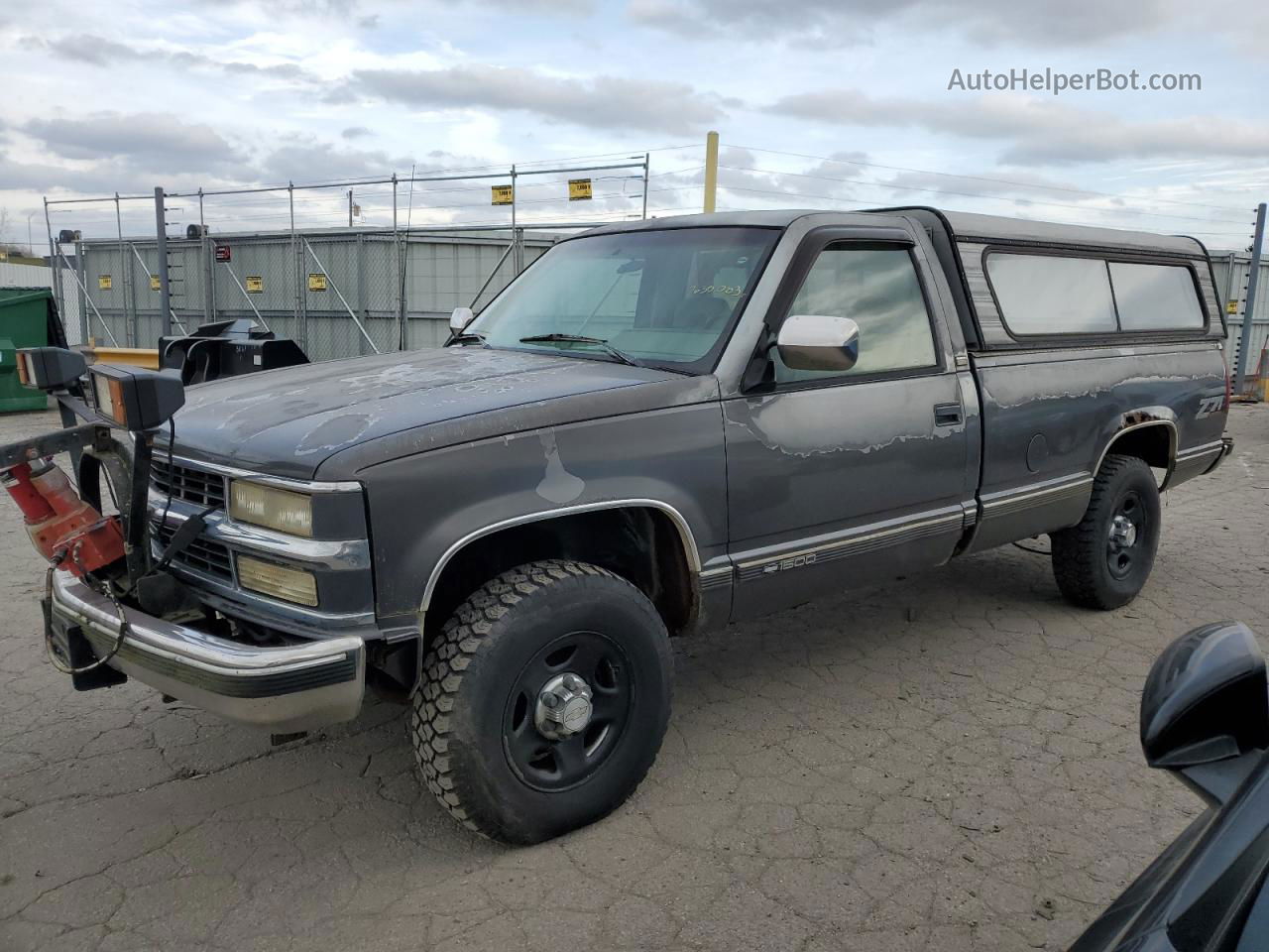 1993 Chevrolet Gmt-400 K1500 Серый vin: 1GCEK14K3PE155589