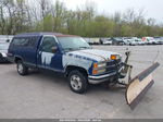 1993 Chevrolet Gmt-400 K1500 Blue vin: 1GCEK14K5PE217641