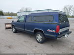 1993 Chevrolet Gmt-400 K1500 Blue vin: 1GCEK14K5PE217641