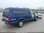 1993 Chevrolet Gmt-400 K1500 Blue vin: 1GCEK14K5PE217641