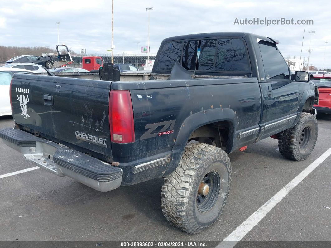 1993 Chevrolet Gmt-400 K1500 Black vin: 1GCEK14K9PZ102033