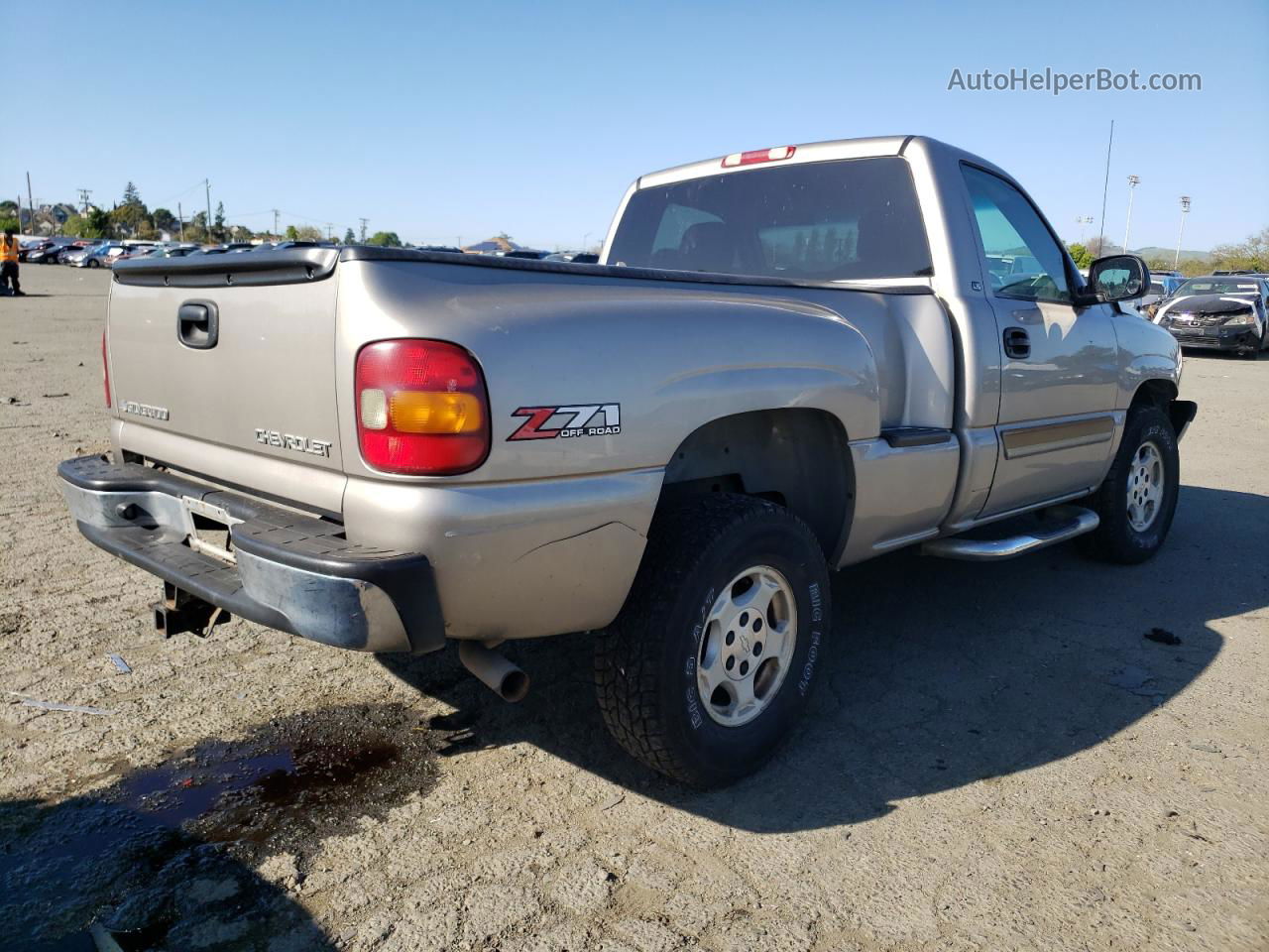 2003 Chevrolet Silverado K1500 Tan vin: 1GCEK14T13Z229247