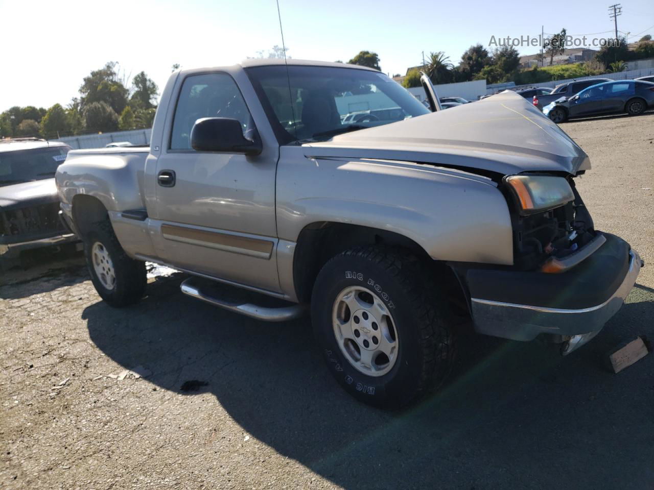 2003 Chevrolet Silverado K1500 Tan vin: 1GCEK14T13Z229247