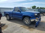 2003 Chevrolet Silverado K1500 Blue vin: 1GCEK14T53Z161406