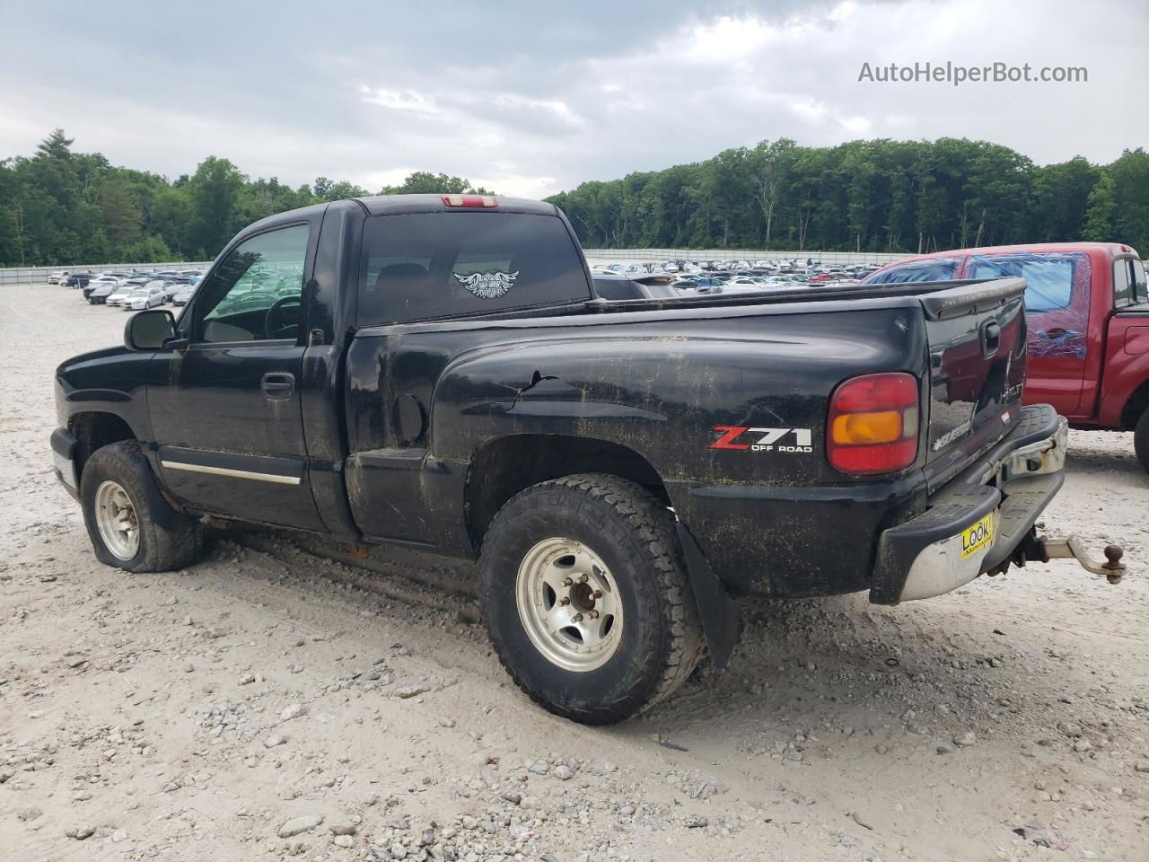 2003 Chevrolet Silverado K1500 Black vin: 1GCEK14T73Z359002