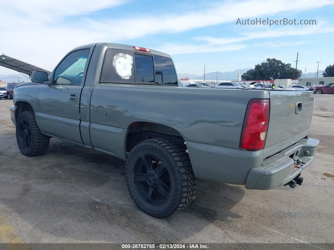 2003 Chevrolet Silverado 1500 Ls Gray vin: 1GCEK14T83Z183223