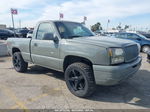 2003 Chevrolet Silverado 1500 Ls Gray vin: 1GCEK14T83Z183223