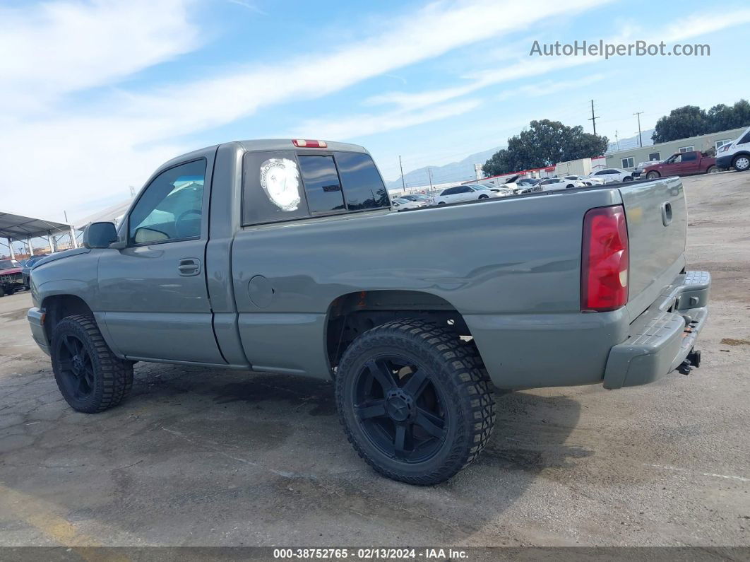 2003 Chevrolet Silverado 1500 Ls Gray vin: 1GCEK14T83Z183223