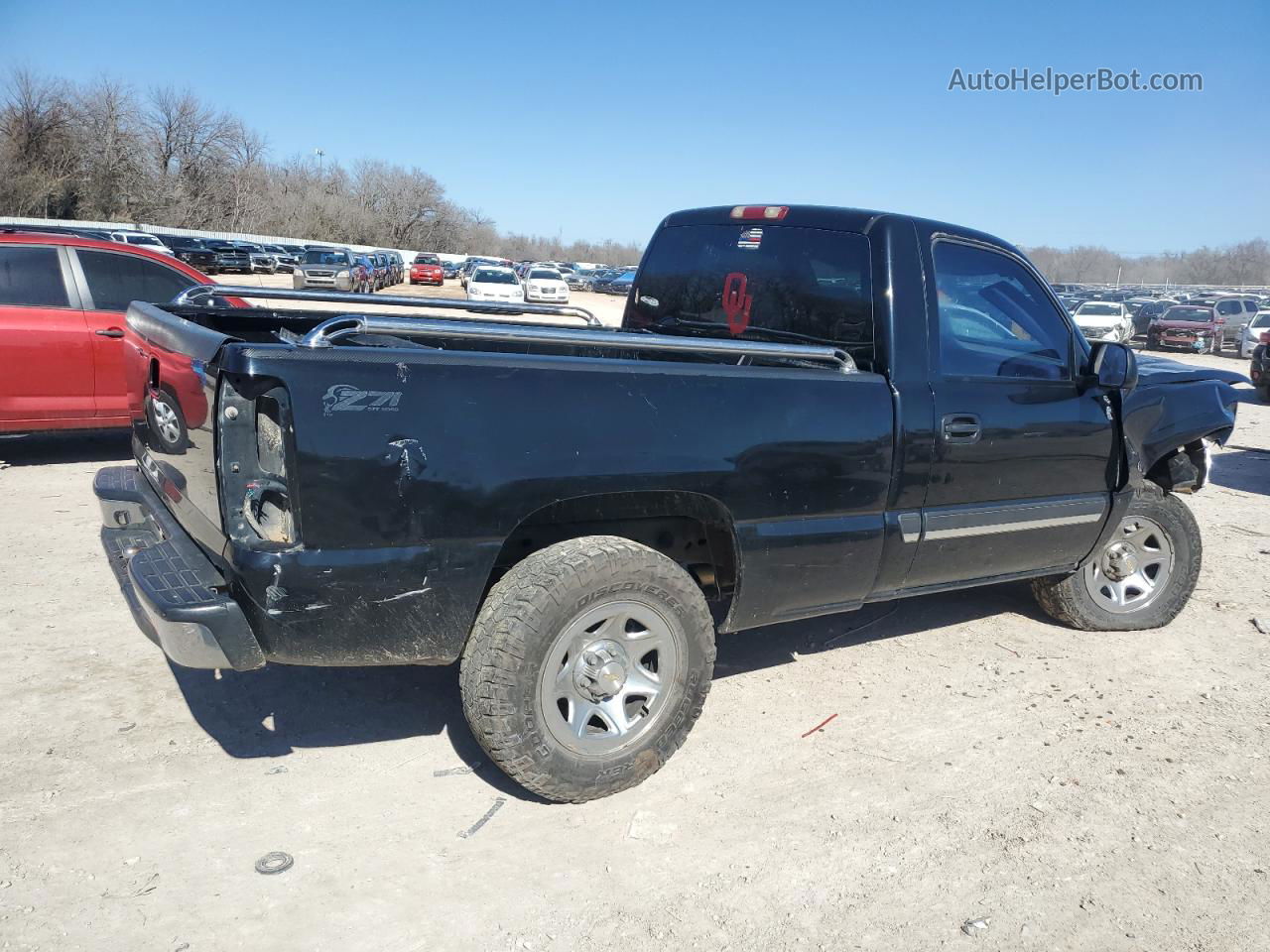 2003 Chevrolet Silverado K1500 Black vin: 1GCEK14V03Z123972