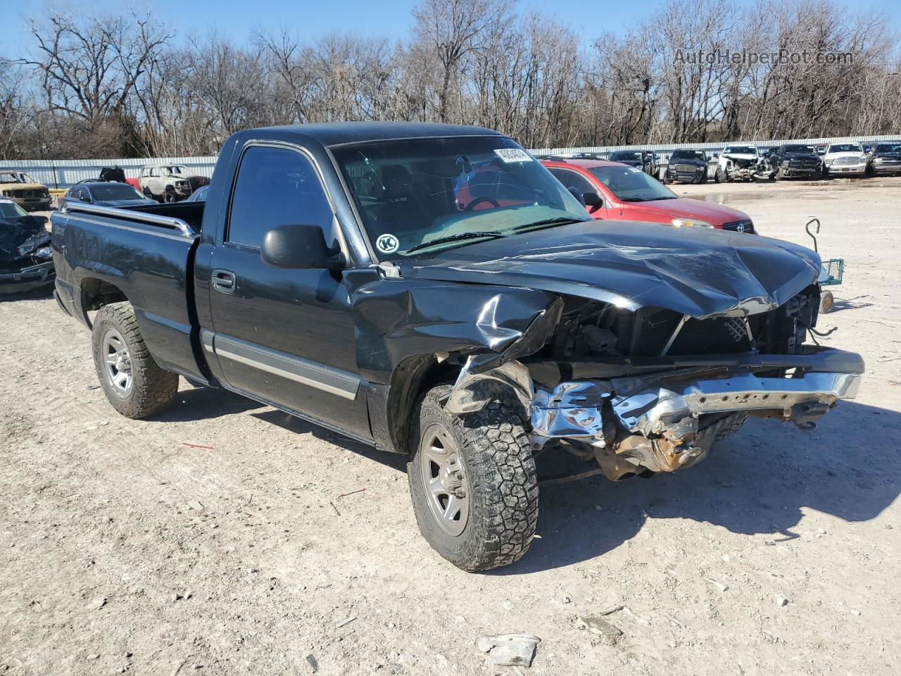 2003 Chevrolet Silverado K1500 Черный vin: 1GCEK14V03Z123972