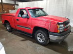 2003 Chevrolet Silverado K1500 Red vin: 1GCEK14V43Z214064