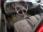 2003 Chevrolet Silverado K1500 Red vin: 1GCEK14V43Z214064