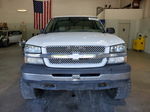 2003 Chevrolet Silverado K1500 White vin: 1GCEK14V43Z325195