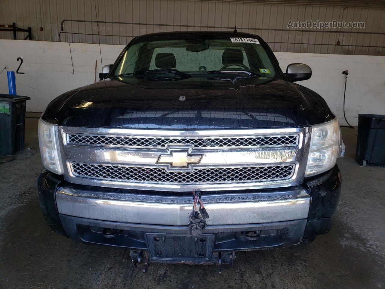 2008 Chevrolet Silverado K1500 Black vin: 1GCEK14X08Z273329