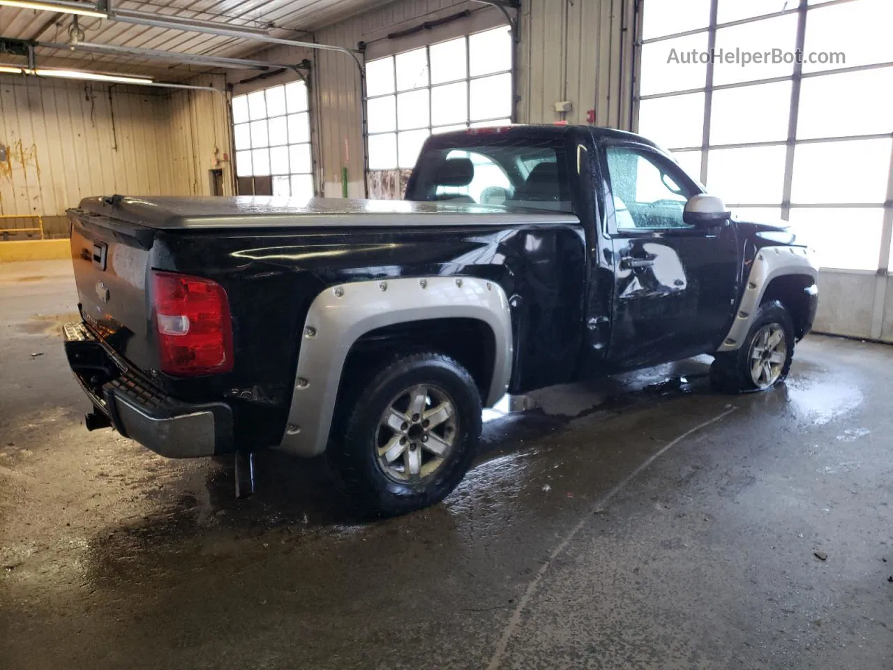 2008 Chevrolet Silverado K1500 Black vin: 1GCEK14X08Z273329