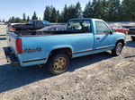 1993 Chevrolet Gmt-400 K1500 Blue vin: 1GCEK14Z0PE114091