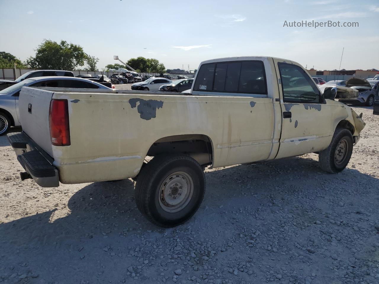 1993 Chevrolet Gmt-400 K1500 White vin: 1GCEK14Z3PZ147868