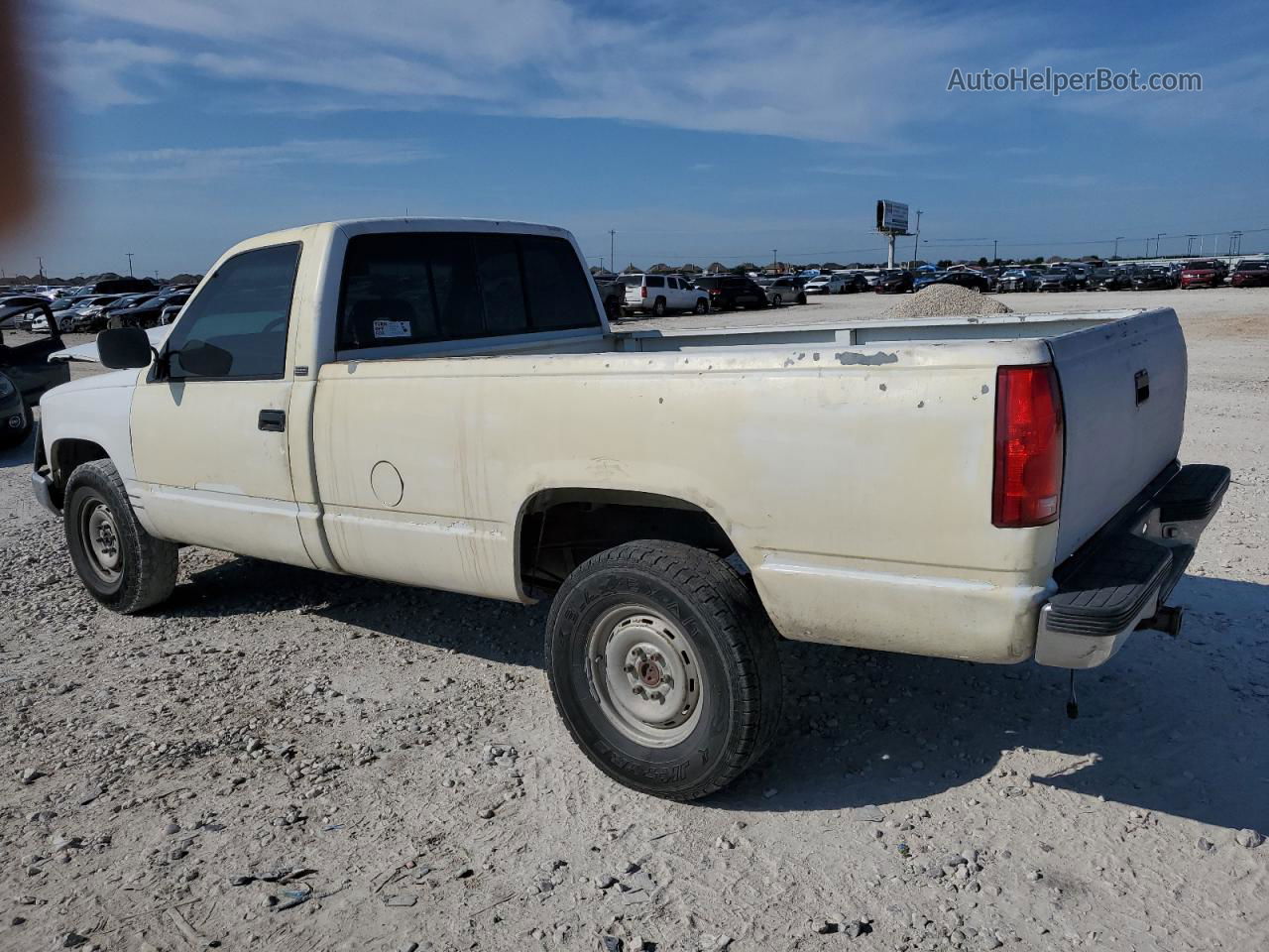 1993 Chevrolet Gmt-400 K1500 White vin: 1GCEK14Z3PZ147868