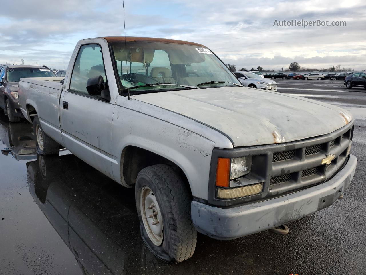 1993 Chevrolet Gmt-400 K1500 Gray vin: 1GCEK14Z4PE164394