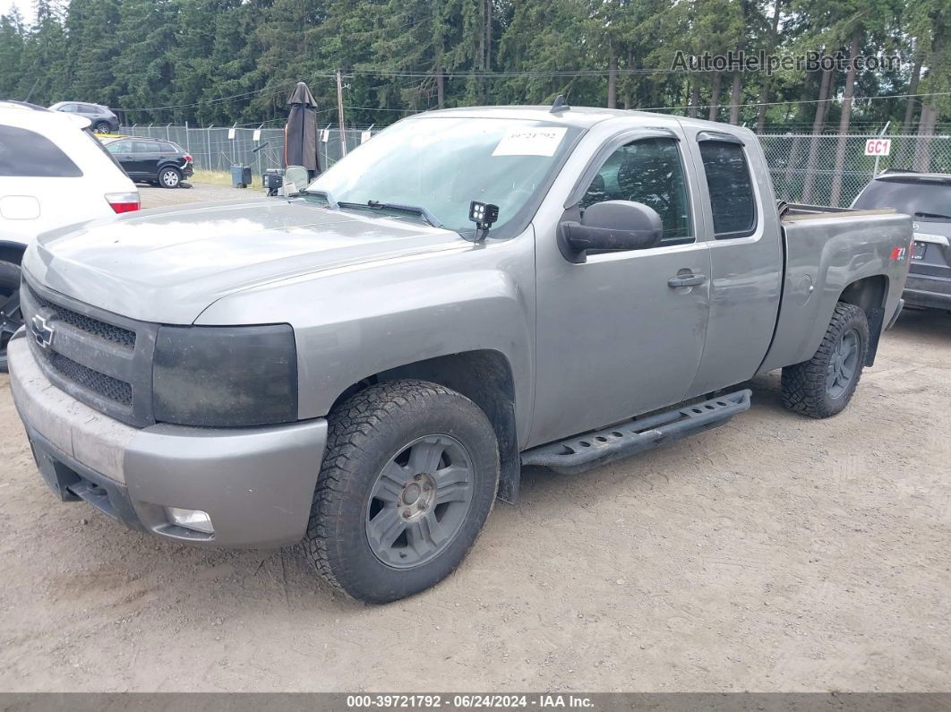 2008 Chevrolet Silverado 1500 Lt1 Gray vin: 1GCEK19048Z272941