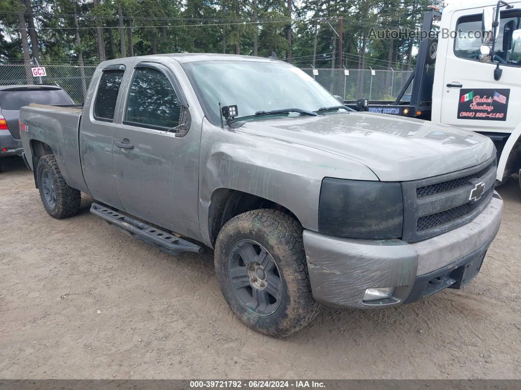 2008 Chevrolet Silverado 1500 Lt1 Gray vin: 1GCEK19048Z272941