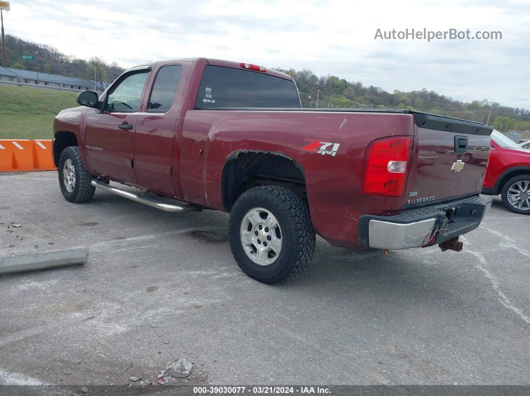 2008 Chevrolet Silverado 1500 Lt1 Burgundy vin: 1GCEK19058Z147947