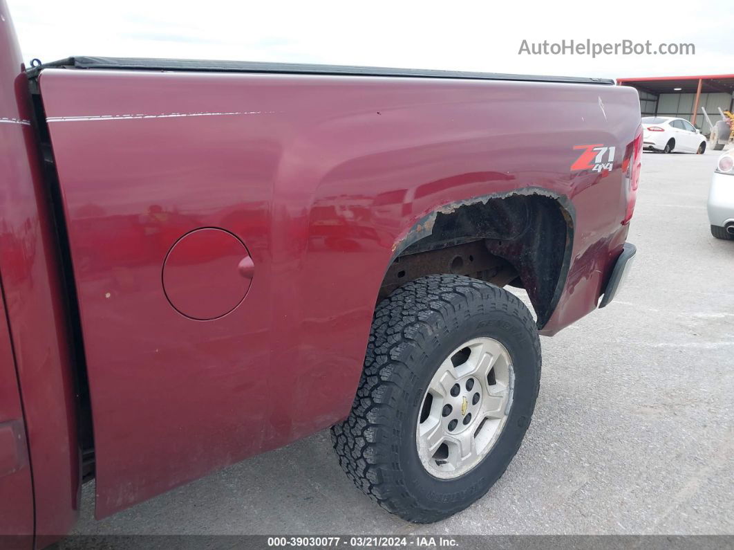 2008 Chevrolet Silverado 1500 Lt1 Burgundy vin: 1GCEK19058Z147947