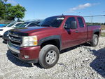 2008 Chevrolet Silverado K1500 Maroon vin: 1GCEK19068Z280409