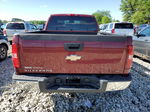 2008 Chevrolet Silverado K1500 Maroon vin: 1GCEK19068Z280409