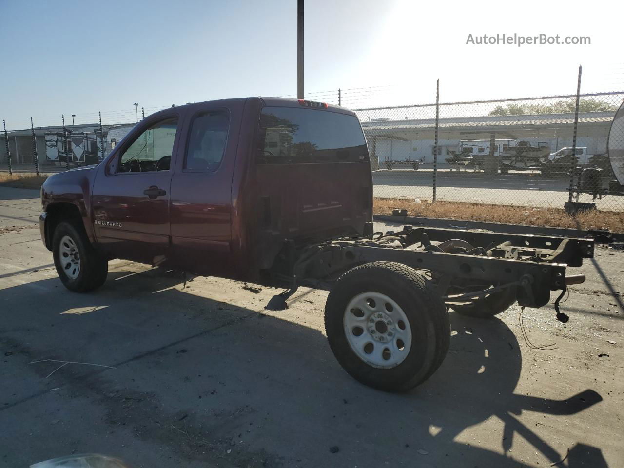 2008 Chevrolet Silverado K1500 Burgundy vin: 1GCEK19C38Z276750