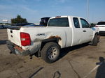 2008 Chevrolet Silverado K1500 White vin: 1GCEK19C48Z107076