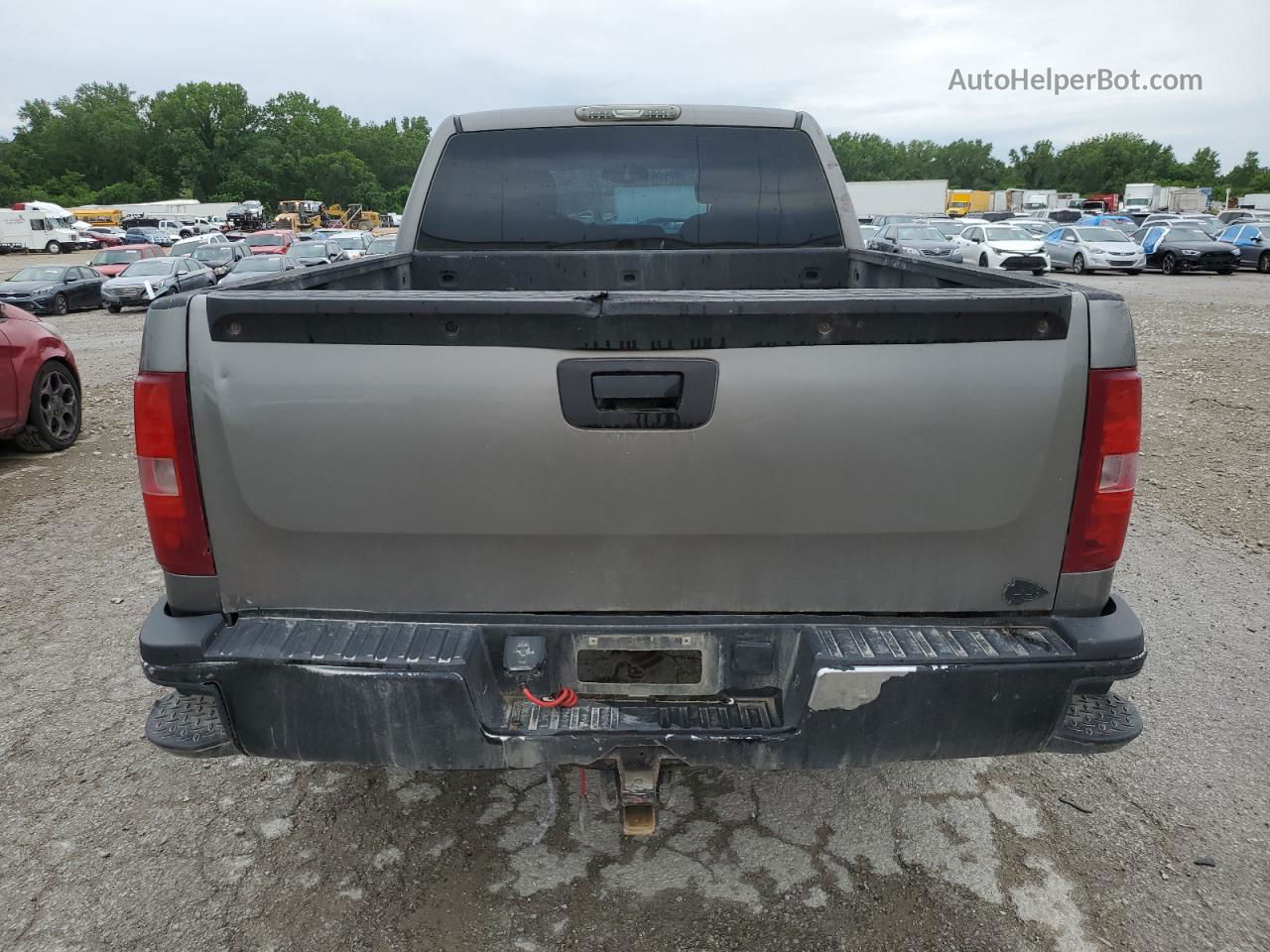 2008 Chevrolet Silverado K1500 Gray vin: 1GCEK19C78Z188932