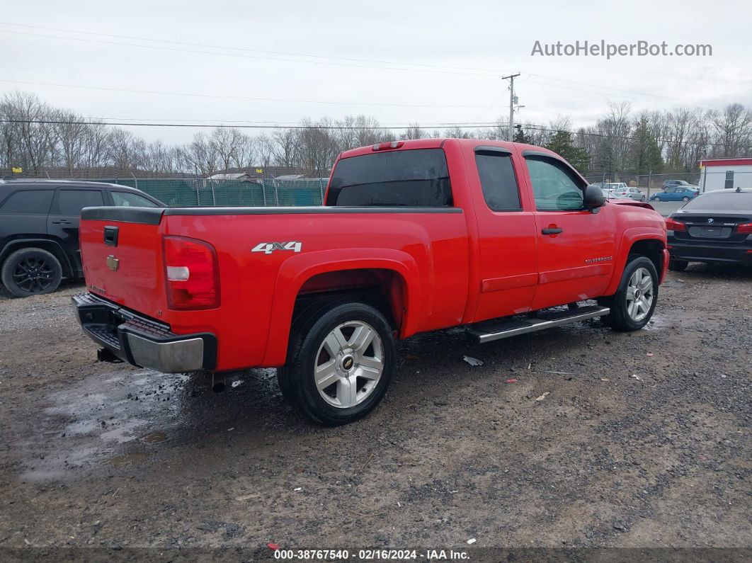 2008 Chevrolet Silverado 1500 Lt1 Red vin: 1GCEK19J18Z236746