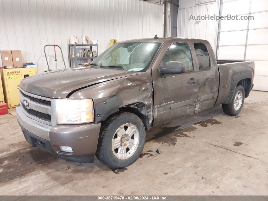 2008 Chevrolet Silverado 1500 Lt1 Gray vin: 1GCEK19J48Z230603