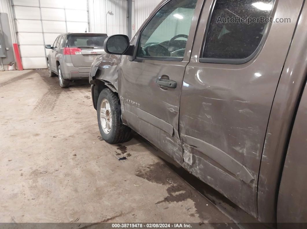 2008 Chevrolet Silverado 1500 Lt1 Gray vin: 1GCEK19J48Z230603