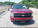 2008 Chevrolet Silverado 1500 Ltz Red vin: 1GCEK19J58Z212577