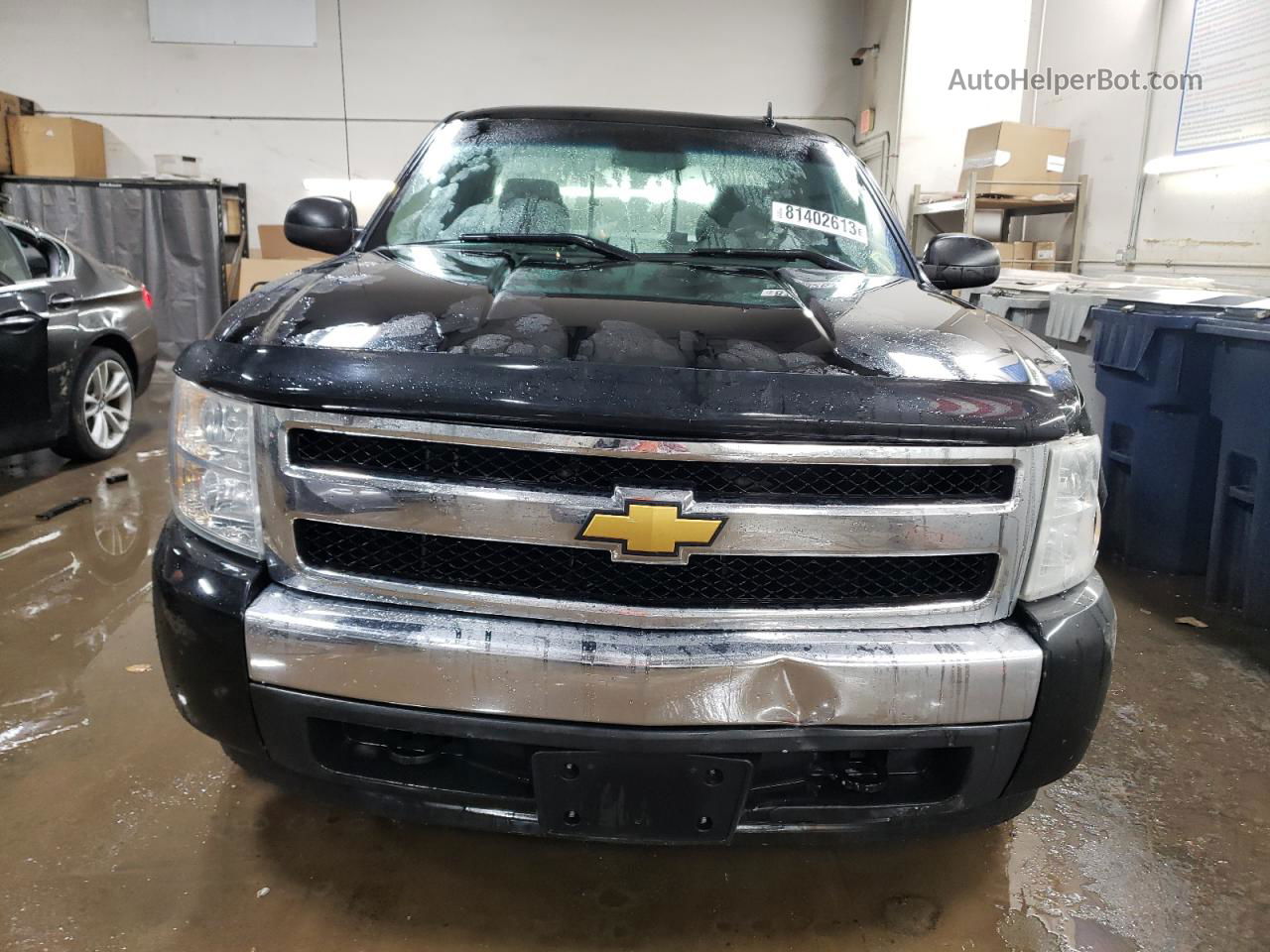 2008 Chevrolet Silverado K1500 Black vin: 1GCEK19J68Z244003