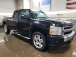 2008 Chevrolet Silverado K1500 Black vin: 1GCEK19J68Z244003