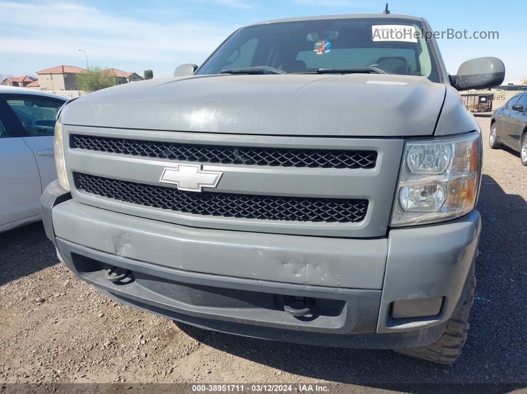 2008 Chevrolet Silverado 1500 Ltz Gray vin: 1GCEK19J98Z224912