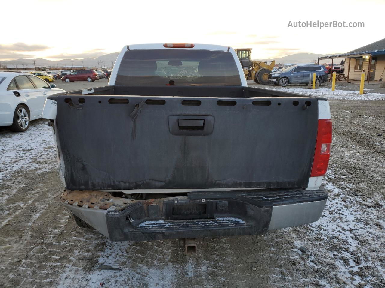 2008 Chevrolet Silverado K1500 White vin: 1GCEK19JX8Z106299