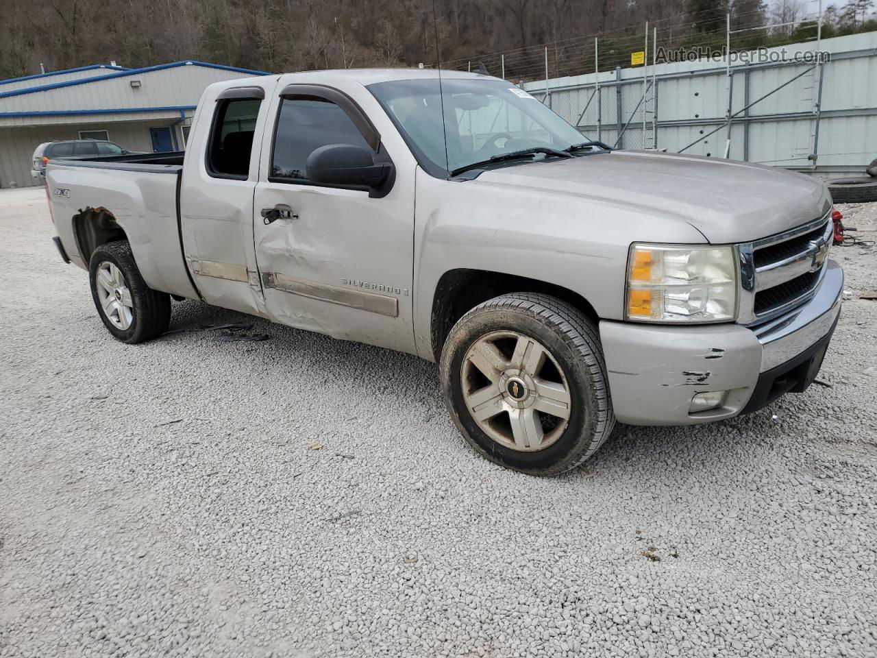 2008 Chevrolet Silverado K1500 Silver vin: 1GCEK19JX8Z255778