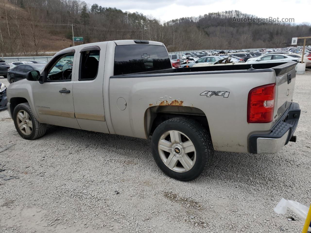 2008 Chevrolet Silverado K1500 Silver vin: 1GCEK19JX8Z255778