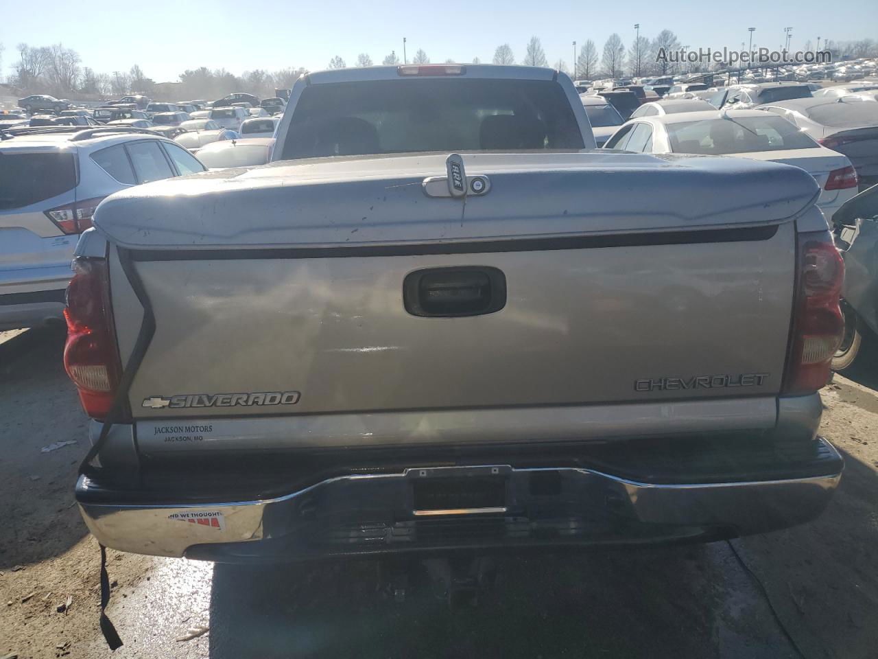 2003 Chevrolet Silverado K1500 Gray vin: 1GCEK19T03E271523