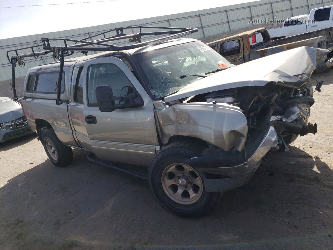 2003 Chevrolet Silverado K1500 Tan vin: 1GCEK19T03E350349