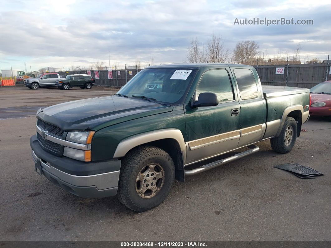 2003 Chevrolet Silverado 1500 Ls Зеленый vin: 1GCEK19T03Z143193