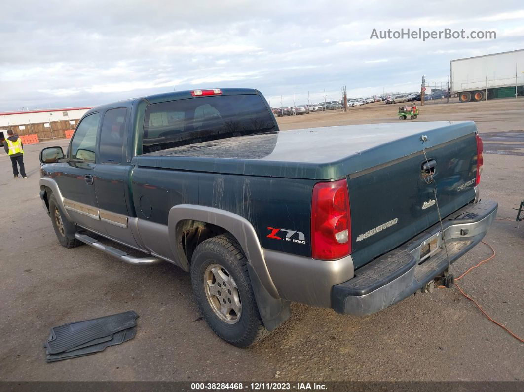 2003 Chevrolet Silverado 1500 Ls Green vin: 1GCEK19T03Z143193