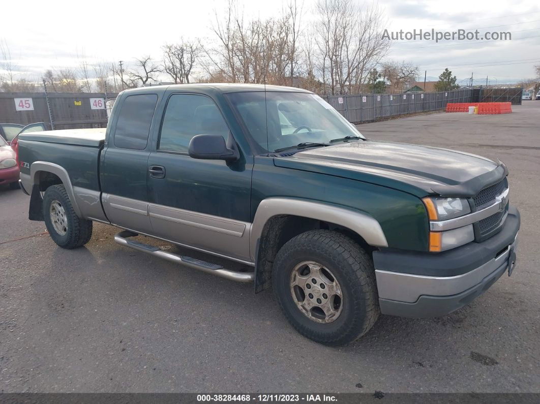 2003 Chevrolet Silverado 1500 Ls Green vin: 1GCEK19T03Z143193