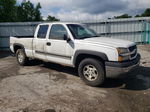 2003 Chevrolet Silverado K1500 White vin: 1GCEK19T13E284510